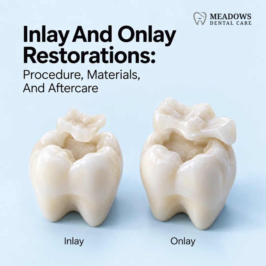 Inlay and Onlay Restorations: Procedure, Materials, and Aftercare