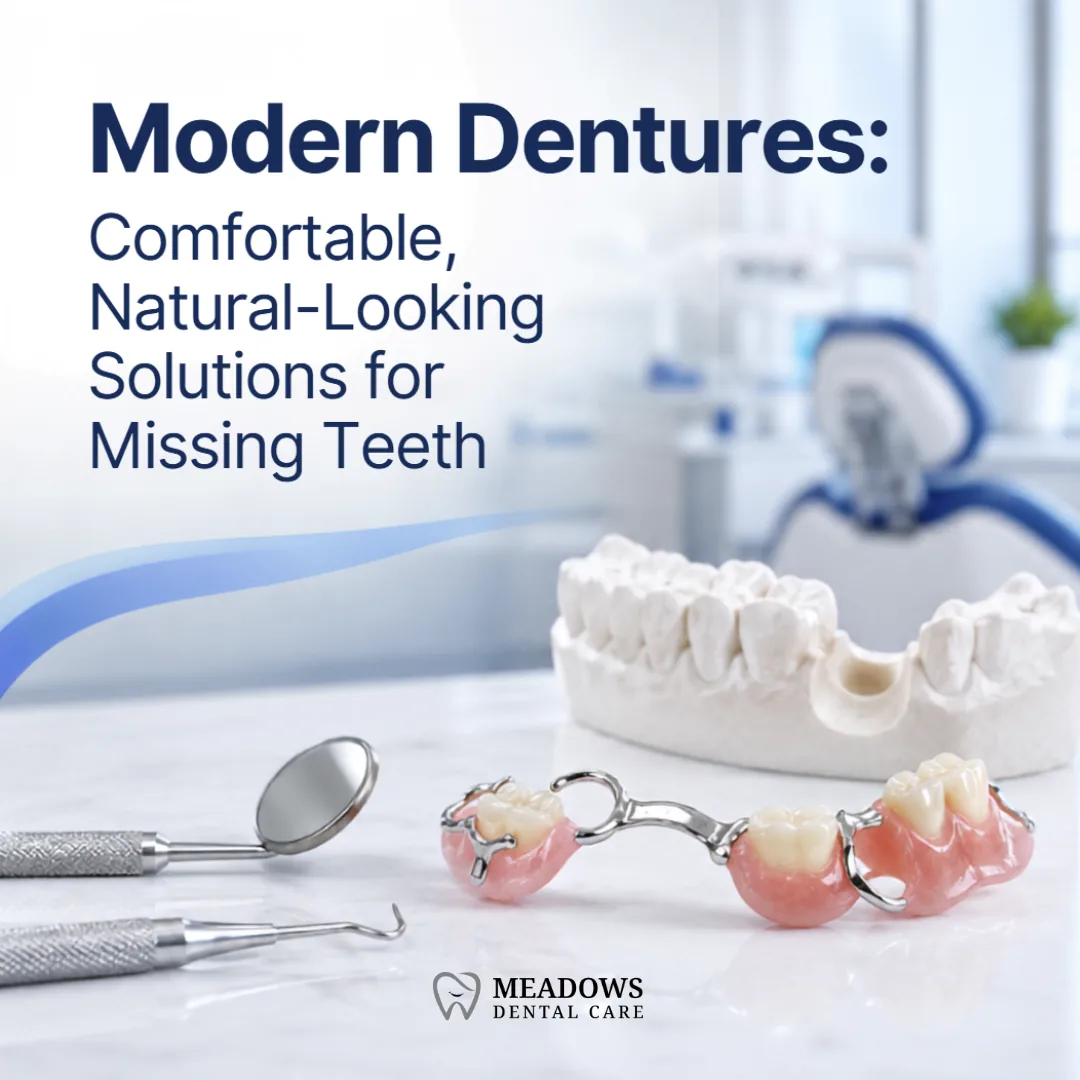 Modern Dentures: Comfortable, Natural-Looking Solutions for Missing Teeth